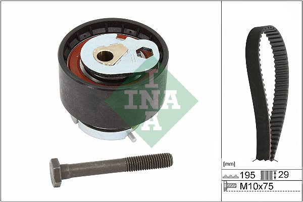 Zestaw paska rozrządu do Land Rovera, 530 0850 10, INA w ofercie sklepu e-autoparts.pl 